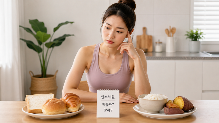 다이어트 중 탄수화물을 끊으면 생기는 변화, 살이 빨리 빠지는 진짜 이유